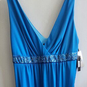 BCX BNWT Flowy Blue Dress, Large
